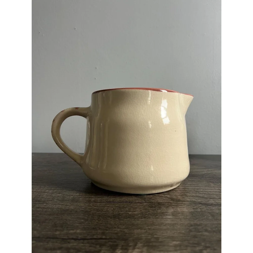 Vintage Hand-painted Ceramic Pitcher